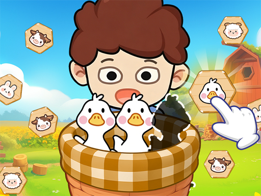 Farm Animal Sort Puzzle